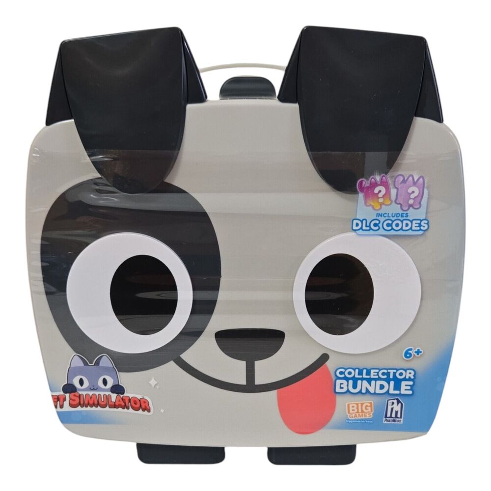 Pet Simulator Collector Bundle Dog Bank Toy With Codes‎ Legendary DLC NEW